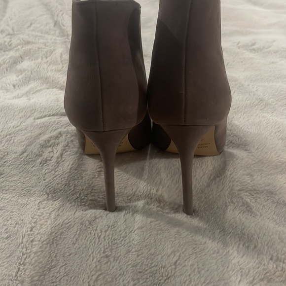 Brown High Heeled Booties - Picture 3 of 5